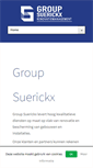 Mobile Screenshot of groupsuerickx.be